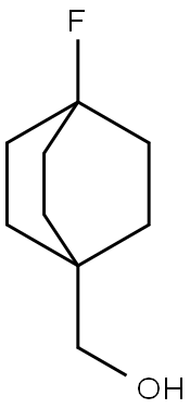 {4-fluorobicyclo[2.2.2]octan-1-yl}methanol Struktur