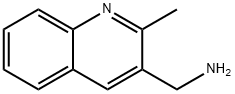 3-Quinolinemethanamine, 2-methyl- Struktur