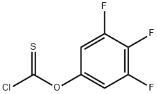 O-3,4,5-trifluorophenyl carbonochloridothioate Struktur