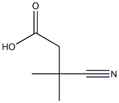 3-cyano-3,3-dimethylpropanoic acid