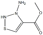 3-氨基-噻二唑-4-甲酸甲酯 結(jié)構(gòu)式