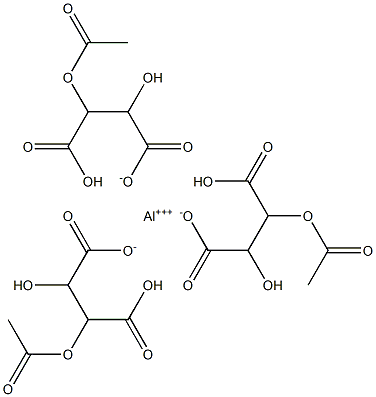 ALUMINIUMACETOTARTRATE Struktur