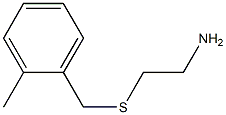 2-[(2-methylbenzyl)thio]ethanamine Struktur