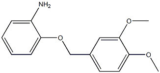 2-[(3,4-dimethoxyphenyl)methoxy]aniline Struktur