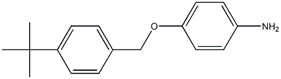 4-[(4-tert-butylphenyl)methoxy]aniline Struktur