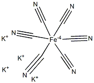 Potassium ferrocyanide test solution (Pharmacopoeia) Struktur