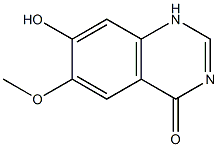 6-methoxy-7-hydroxyquinazolin-4-one Struktur