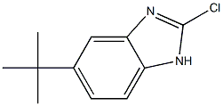 5-TERT-BUTYL-2-CHLORO-1H-BENZIMIDAZOLE Struktur