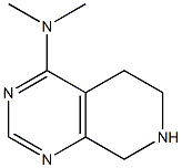 N,N-DIMETHYL-5,6,7,8-TETRAHYDROPYRIDO[3,4-D]PYRIMIDIN-4-AMINE Struktur