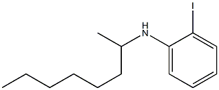 2-iodo-N-(octan-2-yl)aniline Struktur