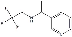 N-(1-pyridin-3-ylethyl)-N-(2,2,2-trifluoroethyl)amine Struktur