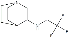 N-(2,2,2-trifluoroethyl)-1-azabicyclo[2.2.2]octan-3-amine Struktur