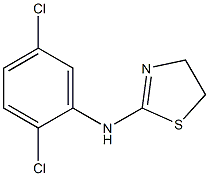 N-(2,5-dichlorophenyl)-4,5-dihydro-1,3-thiazol-2-amine Struktur