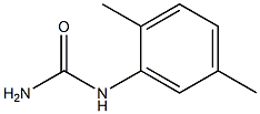 N-(2,5-dimethylphenyl)urea Struktur