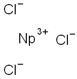 Neptunium(III) chloride Struktur