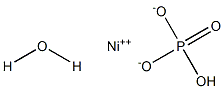 Nickel hydrogen phosphate monohydrate Struktur