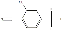 2-Chloro-4-(trifluoromethyl)benzonitrile Struktur