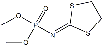 2-(DIMETHOXYPHOSPHINYLIMINO)-1,3-DITHIOLANE Struktur