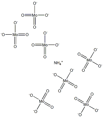 AMMONIUMHEPTAMOLYBDAT Struktur