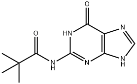 N2-Pivaloylguanine Struktur