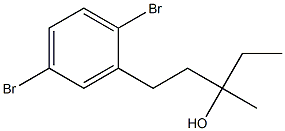 2-nitryl-1,4-dibromo-benzene Struktur