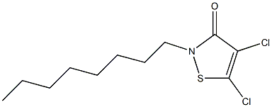 4,5-Dichloro-N-Octyl-4-Isothiazolin-3-One Struktur