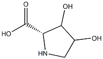 3,4-dihydroxyproline Struktur