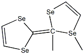 1,2-dimethyltetraselenafulvalene Struktur