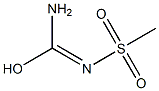 methylsulfonylisourea Struktur