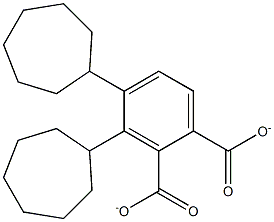 DICYCLOHEPTYLPHTHALATE Struktur