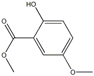 methyl 2-hydroxy-5-methoxybenzoic acid Struktur