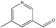 5-Methyl-3-pyridinecarboxaldehyde Struktur