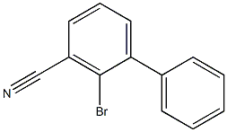 Brombiphenyl cyanide Struktur