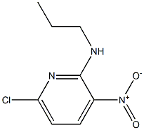 6-chloro-3-nitro-N-propylpyridin-2-amine Struktur