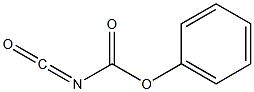 N-(Phenoxycarbonyl)-isocyanate Struktur