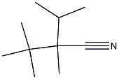 2,3-TRIMETHYL-2-ISOPROPYL BUTANENITRILE Struktur