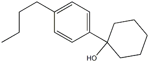 (4-BUTYLPHENYL)CYCLOHEXANOL, 99% Struktur