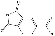 1,3-DIOXO-2,3-DIHYDRO-1H-ISOINDOLE-5-CARBOXYLICACID 98% Struktur