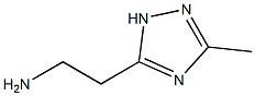 2-(3-METHYL-1H-1,2,4-TRIAZOL-5-YL)ETHANAMINE Struktur