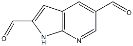 7-AZAINDOLE-5-CARBAXALDEHYDE Struktur