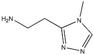 2-(4-METHYL-4H-1,2,4-TRIAZOL-3-YL)ETHANAMINE Struktur