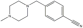 4-(4-METHYLPIPERAZIN-1-YLMETHYL)BENZONITRILE, 95+% Struktur