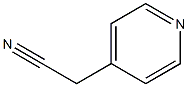 4-PYRIDYLACETONITRILE Struktur