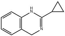 2-CYCLOPROPYL-3,4-DIHYDROQUINAZOLINE Struktur