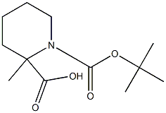 1-Boc-2-methyl-2-piperidinecarboxylic acid Struktur