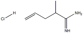 2-Methyl-pent-4-enamidine HCl Struktur