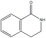 3,4-DIHYDRO-1-OXO-ISOQUINOLINE Struktur