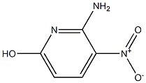 2-AMINO-6-HYDROXY-3-NITRO-PYRIDINE Struktur