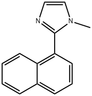 1-METHYL-2-NAPHTHALEN-1-YL-1H-IMIDAZOLE Struktur