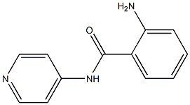 2-AMINO, N-(4-PYRIDYL)BENZAMIDE Struktur